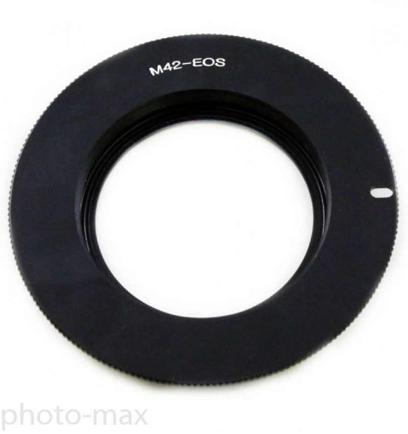 M42 to EOS FLANGED Lens Adapter Mount for Canon EOS DSLR SLR Cameras - UK Stock - Image 2 of 3