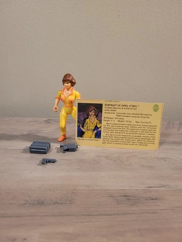 VTG April O'Neil -  Teenage Mutant Ninja Turtles TMNT Playmates Figure