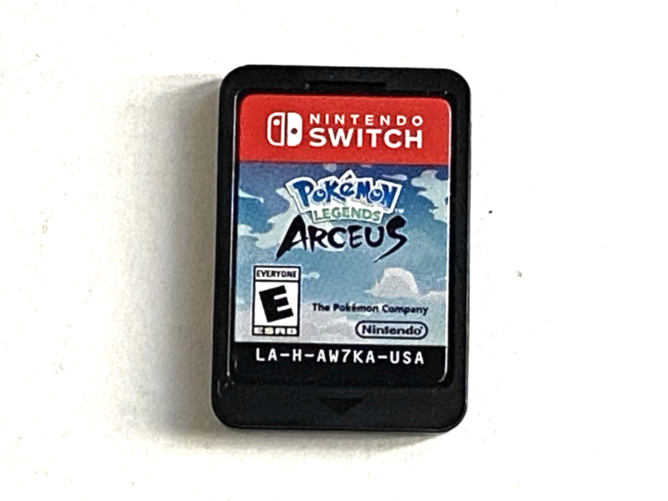 pokemon legends arceus game card Pokemon Legends Arceus Nintendo Switch Game Cartridge RPG Legend Only Used  US 1