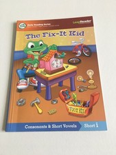 Leapfrog Leap Reader Early Reading Series Consonants  Short Vowels Short i Book