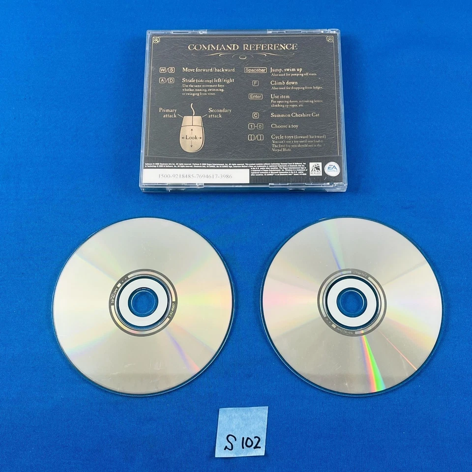 ◇S102 American McGee's Alice (PC: Windows, 2000) Only Disc Tested Work - Image 2 of 4