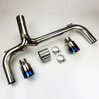 Burn Axle Back Muffler Delete Exhaust for BMW F30 F32 335i 435i 12-16
