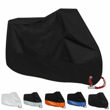 Motorcycle Cover Waterproof XXXL For Harley Davidson Heavy Duty UV Snow Storage