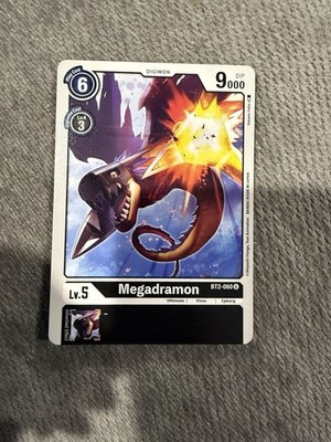 Digimon Card TCG BT2-060 U Megadramon Bandai Made in Japan Digital Monsters