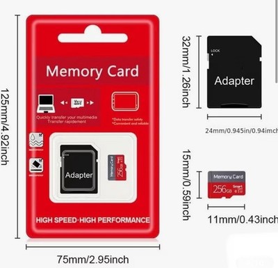 Pro Plus 256GB Micro SD w/ SD Adapter, PC/Phone/Tablet/Cam/game  