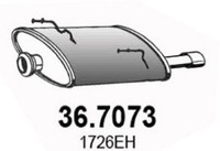 Asso EndschalldäMpfer FüR Peugeot 206 206+