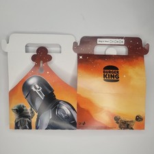 Star Wars Mandalorian Grogu Burger King Kids Meal Box