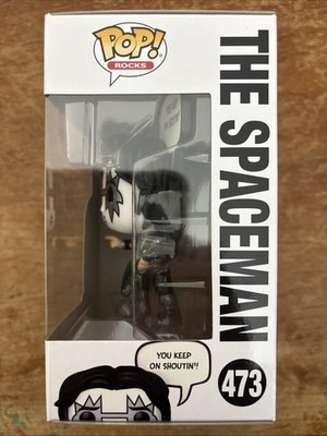 Funko Pop! Sayings: The Spaceman - (R&R All Night) - KISS - Figura in Vinile da Collezione - Idea Regalo - Merchandising Ufficiale - Giocattoli per Bambini e Adulti - Music Fans