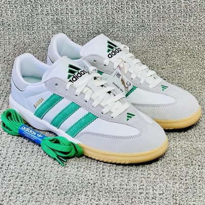 NWT $150 Adidas Samba MN Millennium 'Cloud White Green Gum