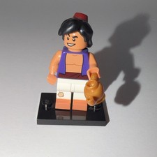 LEGO MINIFIGURES Aladdin Disney Series w/ Lamp Accessory Purple Vest Plastic
