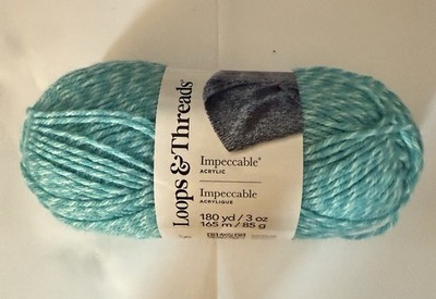 LOOPS AND THREAD IMPECCABLE.  Bright Blue Mouline