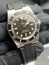 Tudor Black Bay 54 37mm 79000N Automatic 2025 Rubber Strap Box Papers(1434)
