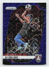 2024 Panini Prizm WNBA #96 Allisha Gray Blue Velocity Prizms