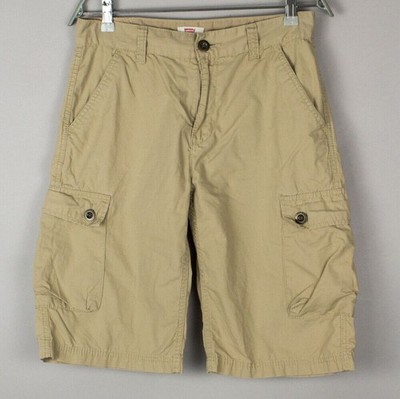 LEVI'S STRAUSS & CO Herren Freizeit Cargo Shorts Bermuda Größe 16 (W28)