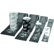 Wizard Wrap, Small, 2-5/8 in W, 30 in L, Heat Resistant Flange Wizard WW16