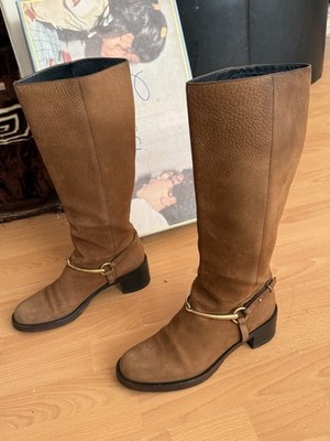 gucci horsebit Lederreitstiefel Gr. 5,5 