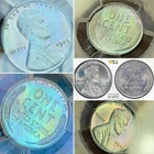1943 Lincoln Wheat Cent Steel PCGS MS64 Beautiful Pastel Toned Penny 1c
