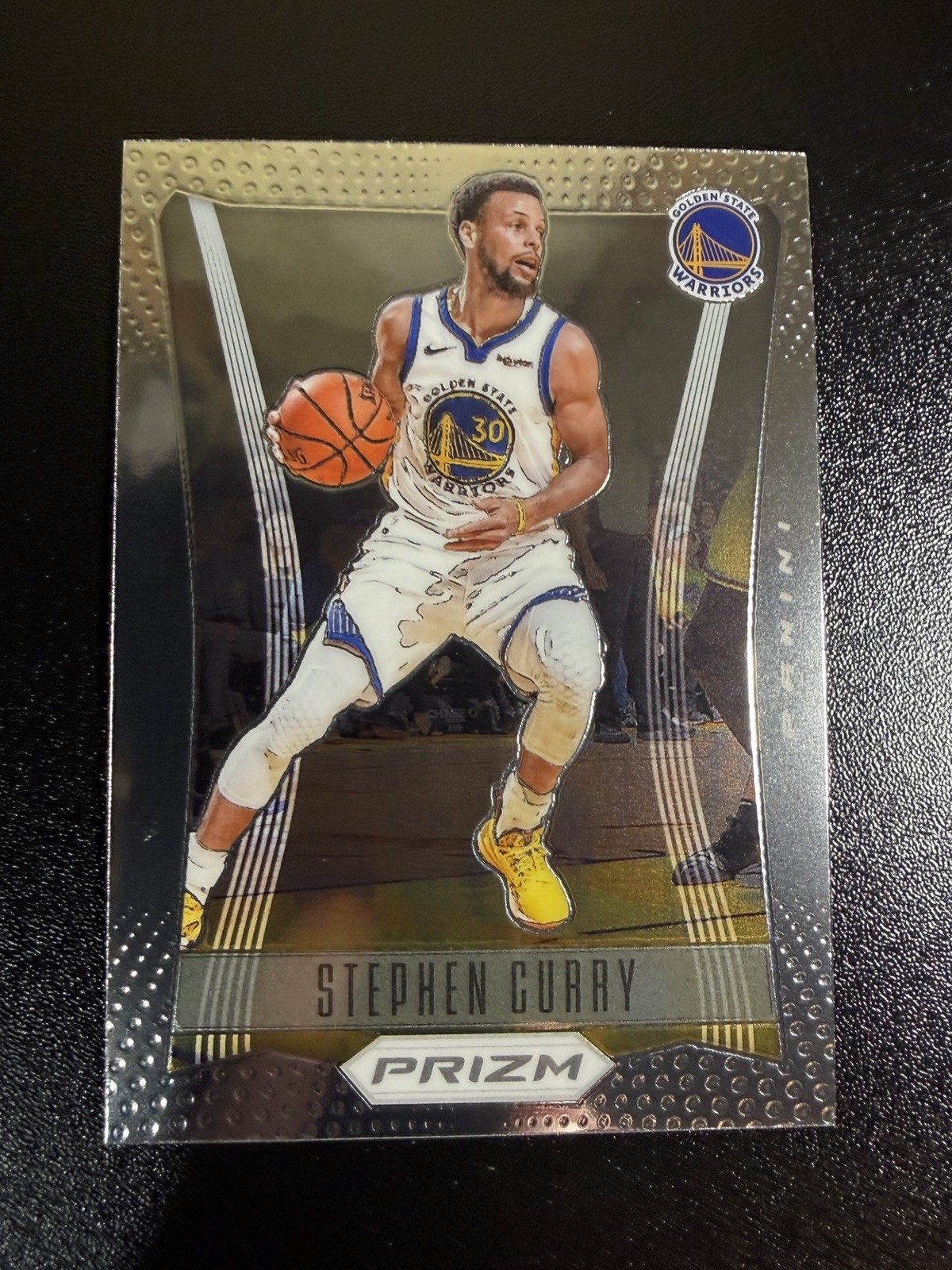 2020-21 Panini Prizm Stephen Curry Flashback Prizm Insert GS Warriors #10
