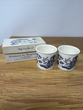 Palissy For ringtons Pair Of Egg Cups Boxed Vintage 