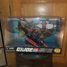 GI JOE 25th Anniversary Cobra FANG and Cobra CLAW w  Cobra Viper and Cobra Pilot