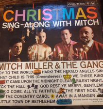 A62 Mitch Miller: Christmas Sing Along With Mitch, 1958 Columbia CS 8027 - LP