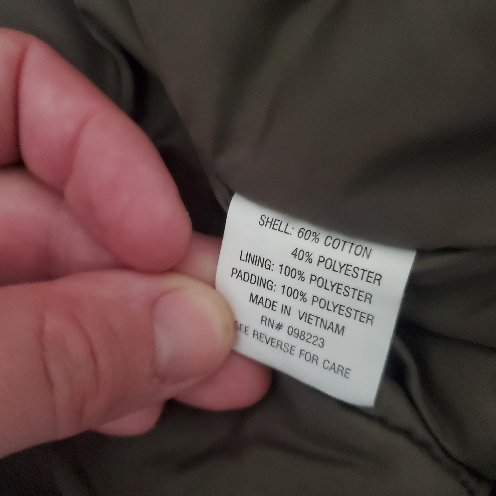 Game Winner Mens Camo Jacket Size Large Real Tree Insulated Hooded Hunting 