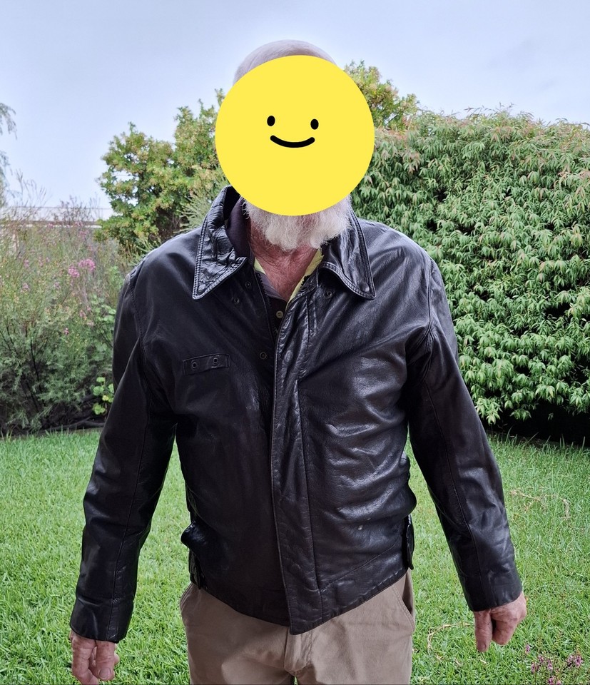 SINIKKA VINTAGE LEATHER JACKET