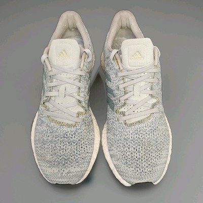 Adidas PureBoost Running DPR Gray Knit B75672 W Sz 8 Clean Girl Athleisure