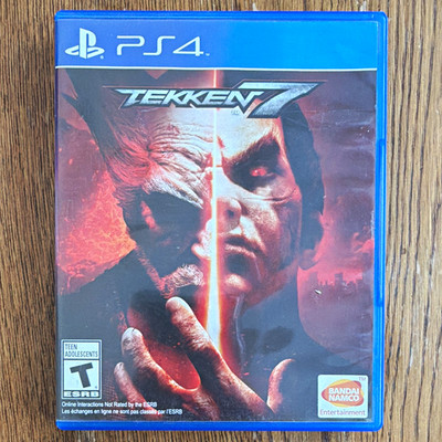 BANDAI NAMCO Tekken 7 PS4 NTSC-U/C T 2017 Fighting Multiplayer Case Disc