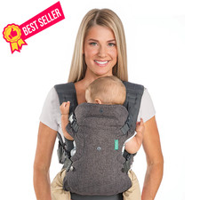 Infantino Flip 4-in-1 Convertible Baby 10.2x10.2x4.3 Inch Pack of 1 , Gray