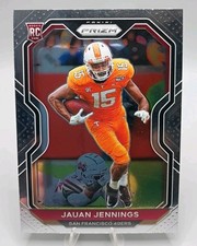 2020 Panini Prizm Jauan Jennings #304 Rookie Card RC San Francisco 49ers. rookie card picture