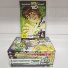 Ben 10 Complete Series 1-4 DVD 1 2 3 4 TV Shows + Alien Force 1 & 4 + Movie R4