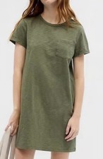GapRelaxed Fit Lightweight T-Shirt Dress, Olive Green, XL, NWOT, C4