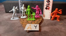 Marx, Tim-Mee, MPC etc. #AY Vintage & New SPACE  playset Alien, Figures!