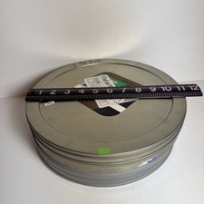 Pair of 11  Vintage 35 mm film Movie Canisters