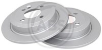 2X A.B.S. 17350 Bremsscheibe Hinten FüR Mini
