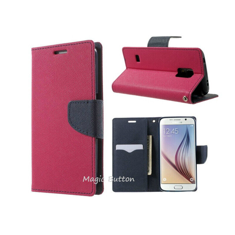 New Soft Gel Card Slot Case PU Leather Flip Wallet Cover for Samsung Galaxy S5 - Picture 12 of 15