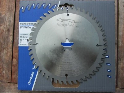 HM/Widia Kreissägeblatt 190 x 20 Z 48 Blue Line, für Festool CS 50