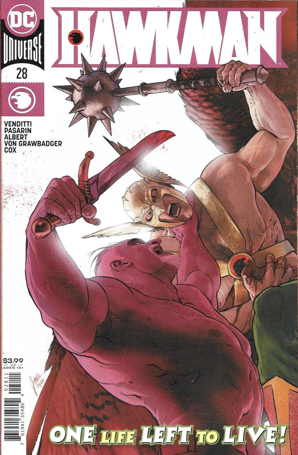 HAWKMAN (2018) #28 - Back Issue (S)