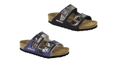 Birkenstock Arizona Kids Evil Shark Blue & Black - Weite Schmal Größe 26