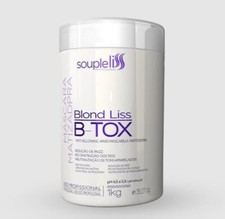 Anti Frizz Keratin B-tox Blond Liss Deep Hair Mask Tinting Mask 1Kg Souple Liss