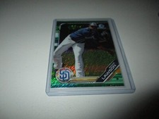 Reggie Lawson 2019 Bowman Chrome Prospects Green Shimmer #BCP-68 /99