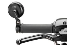 Puig Tracker Bar End Handlebar Mirror Black Aluminium Universal