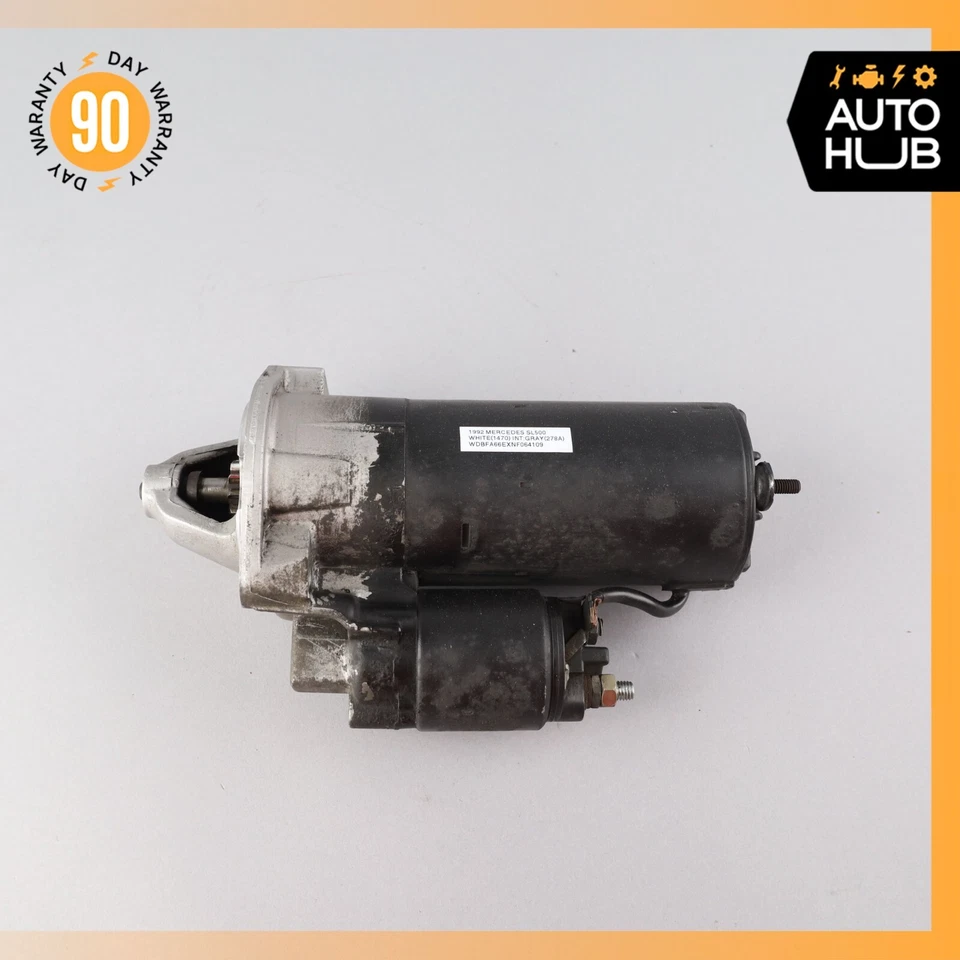 90-99 梅赛德斯 R129 SL500 500SL S500 400SEL 发动机电机起动器 0001110053 原始设备制造商 — 第 3/4 张图片
