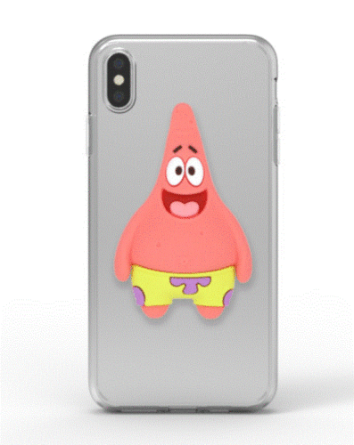 SpongeBob Portable Mini Mobile Phone Holder Patrick Acrylic Phone Holder  Suitable for IPad IPhone Desk Bracket Smartphone Anime - AliExpress