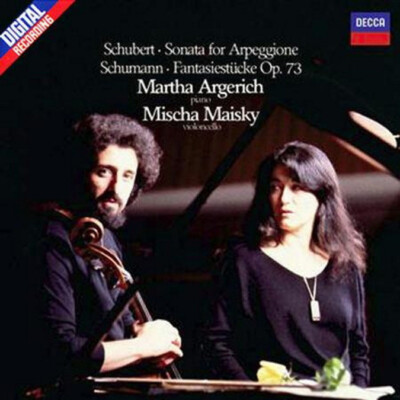 ANALOGPHONIC DD-41020 SCHUBERT ARPEGGIONE ARGERICH MAISKY DECCA !
