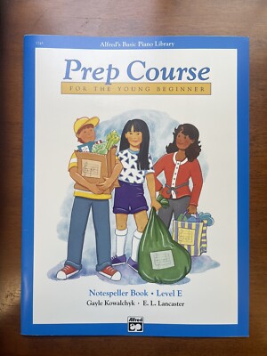 Alfred's Basic Piano Library: Prep Course - Notespeller Book Level E (5745)