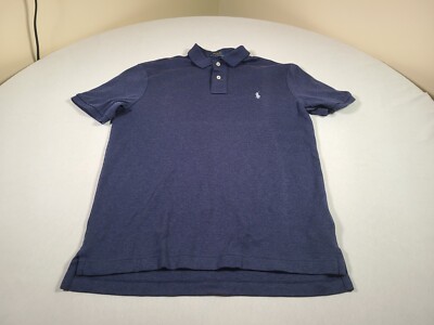 Ralph Lauren Polo Shirt Womens Small Petite Blue Ladies