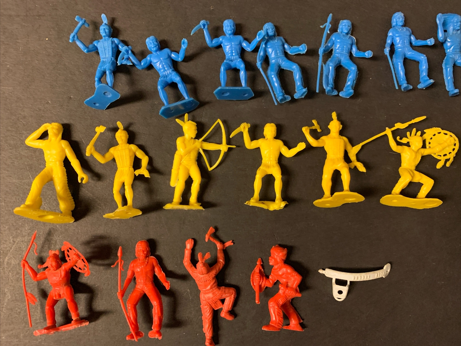 Vintage Fort Apache Stockade Western Plastic Playset Pieces MARX Mixed