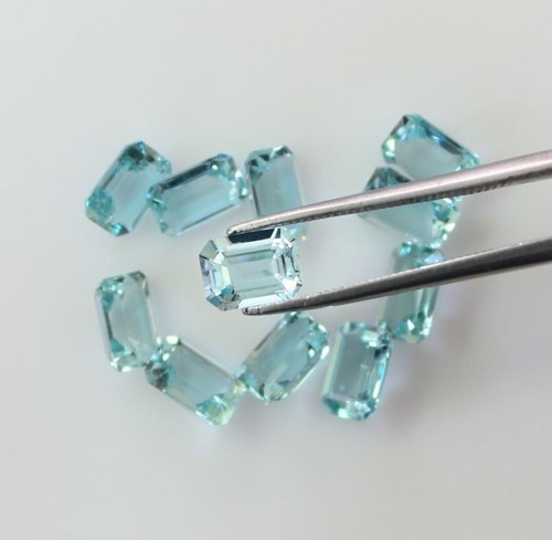 Pierres Précieuses Taille Tourmaline Octogonale à Facettes Longues Et Rondes De 450 Carats
